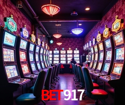 Interface moderna da plataforma bet917
